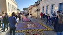 A Tradição dos tapetes de Corpus Christi na Lapa