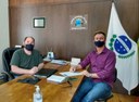 Diretor do Lapaprevi visita Câmara Diretor do Lapaprevi visita Câmara
