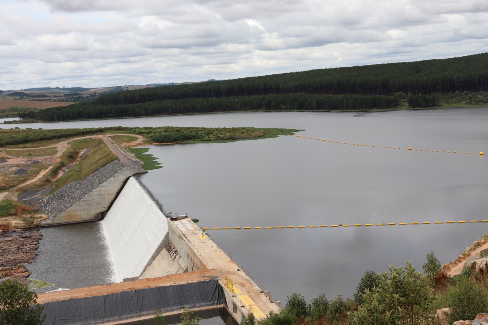 Inauguração da PCH Lucia Cherobim entre os municípios da Lapa e Porto Amazonas