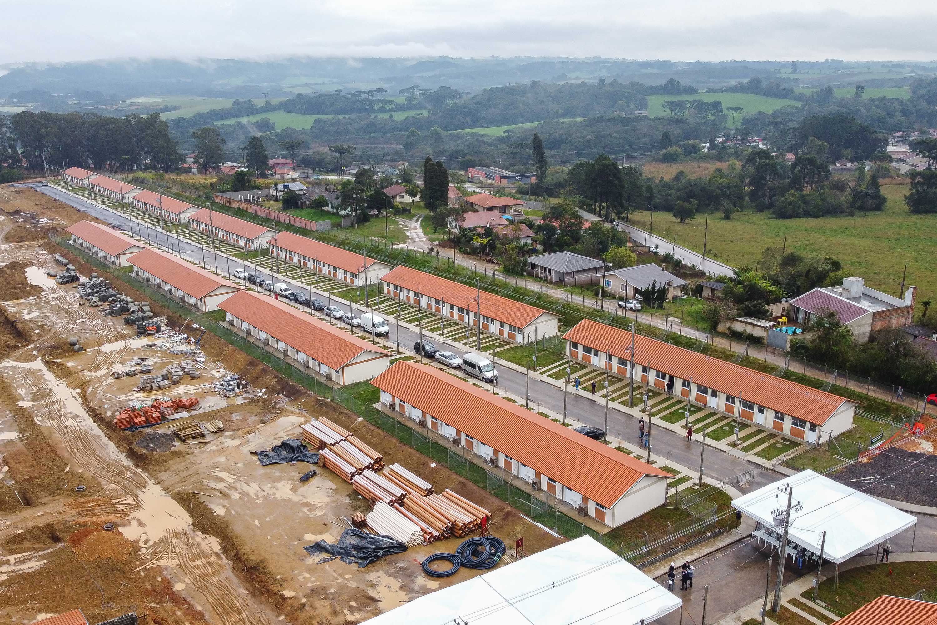 Inaugurado a primeira etapa do condomínio residencial Parque dos Tropeiros   