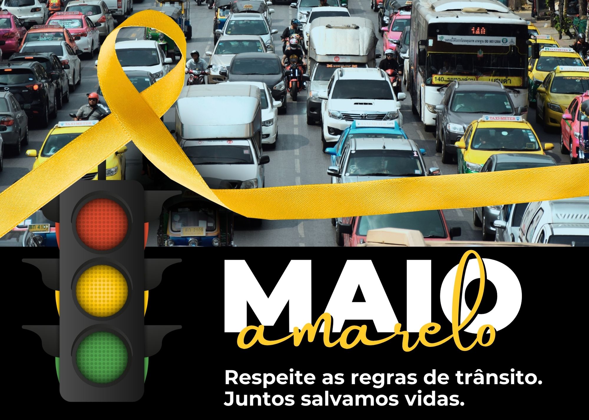 Maio Amarelo 2025: "Mobilidade Humana, Responsabilidade Humana"