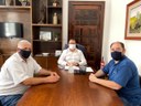 Presidente da Câmara Gustavo Daou visita prefeito Diego Ribas Presidente da Câmara Gustavo Daou visita prefeito Diego Ribas