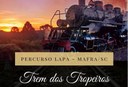 Trem dos Tropeiros fará passeios em setembro entre Lapa e Mafra Trem dos Tropeiros fará passeios em setembro entre Lapa e Mafra