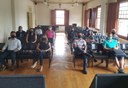 Vereadores e assessores da Câmara recebem informações sobre rotinas administrativas e legislativas Vereadores e assessores da Câmara recebem informações sobre rotinas administrativas e legislativas